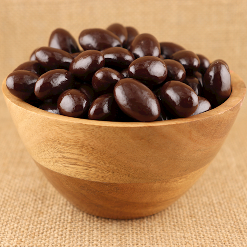 BULK DARK CHOCOLATE ALMONDS - REDUCED SUGAR LARGE