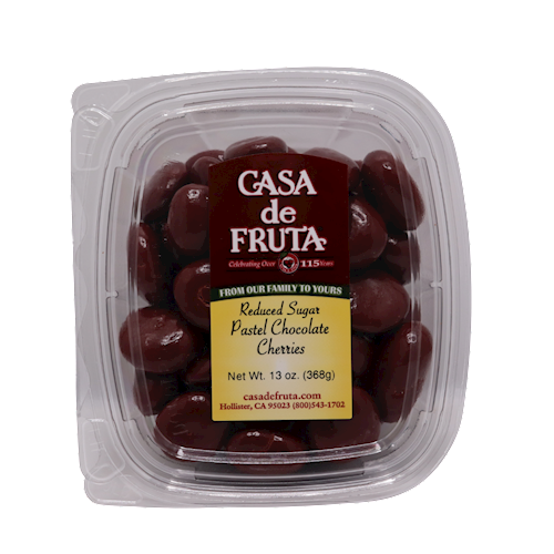 PASTEL CHOCOLATE CHERRIES - REDUCED SUGAR 13 OZ THUMBNAIL