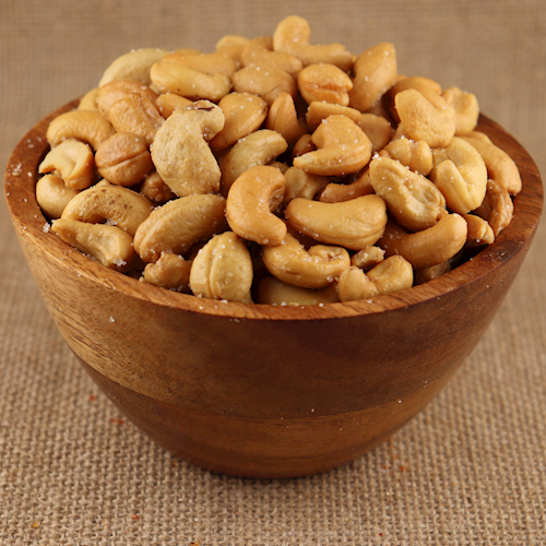 BULK ROASTED & SALTED CASHEWS LARGE