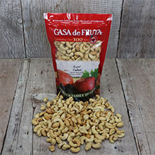 Roasted Cashews 18 oz LARGE