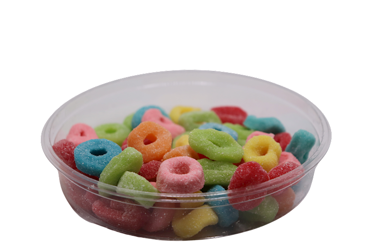 BULK SOUR GUMMI FRUIT LOOPS THUMBNAIL