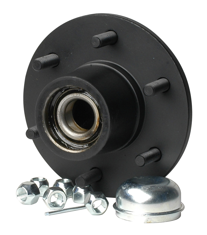 Trailer Hub Kit Tapered Spindle, 6x5.5" Stud 3000 Lb Capacity CE