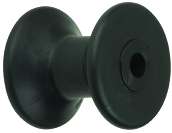 3" Bow Roller Black TPR MAIN