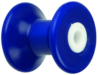 3" Bow Roller Blue TPR MAIN