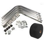 C.E. Smith Tandem Axle Bunk Board Guide-On Kit For I-Beam Frames, 75 Degree THUMBNAIL