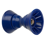 4" Bow Bell Roller Assembly Blue TPR THUMBNAIL