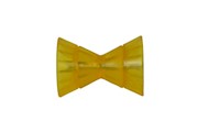 4" Bow Roller Assembly Yellow PVC THUMBNAIL