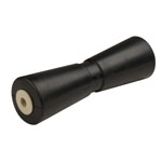 12" Keel Roller Black Natural Rubber, 3-1/2" Dia. THUMBNAIL