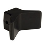 3"X3" Bow Y Stop Black Natural Rubber THUMBNAIL