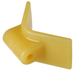 3"X3" Bow Y Stop Yellow TPR THUMBNAIL