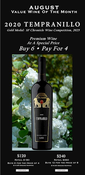 August 2025 Value Wine Of The Month- 6 Bottles LARGE