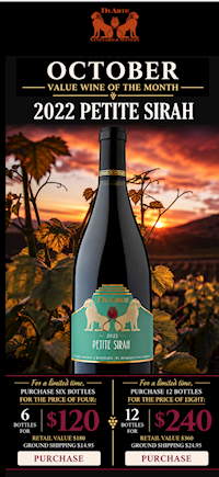 Value Wine Of The Month - 2022 Petite Sirah - 6 Bottles MAIN