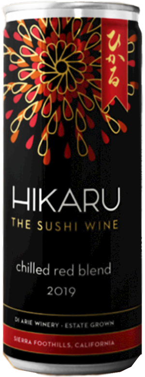 2019 Hikaru, Chilled Red Wine Blend: 250ml Can LARGE