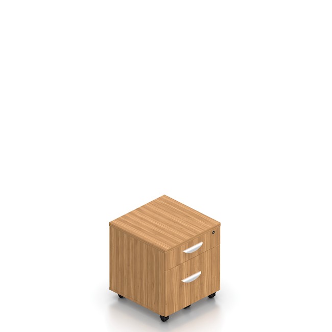 Mobile Box/File Pedestal With Lock 16"W x 22"D x 19"H Chase Office