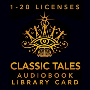 The Audiobook Library Card: 1-20 Licenses LARGE