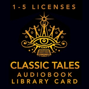 The Audiobook Library Card: 1-5 Licenses LARGE