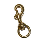 Brass Swivel Snap THUMBNAIL