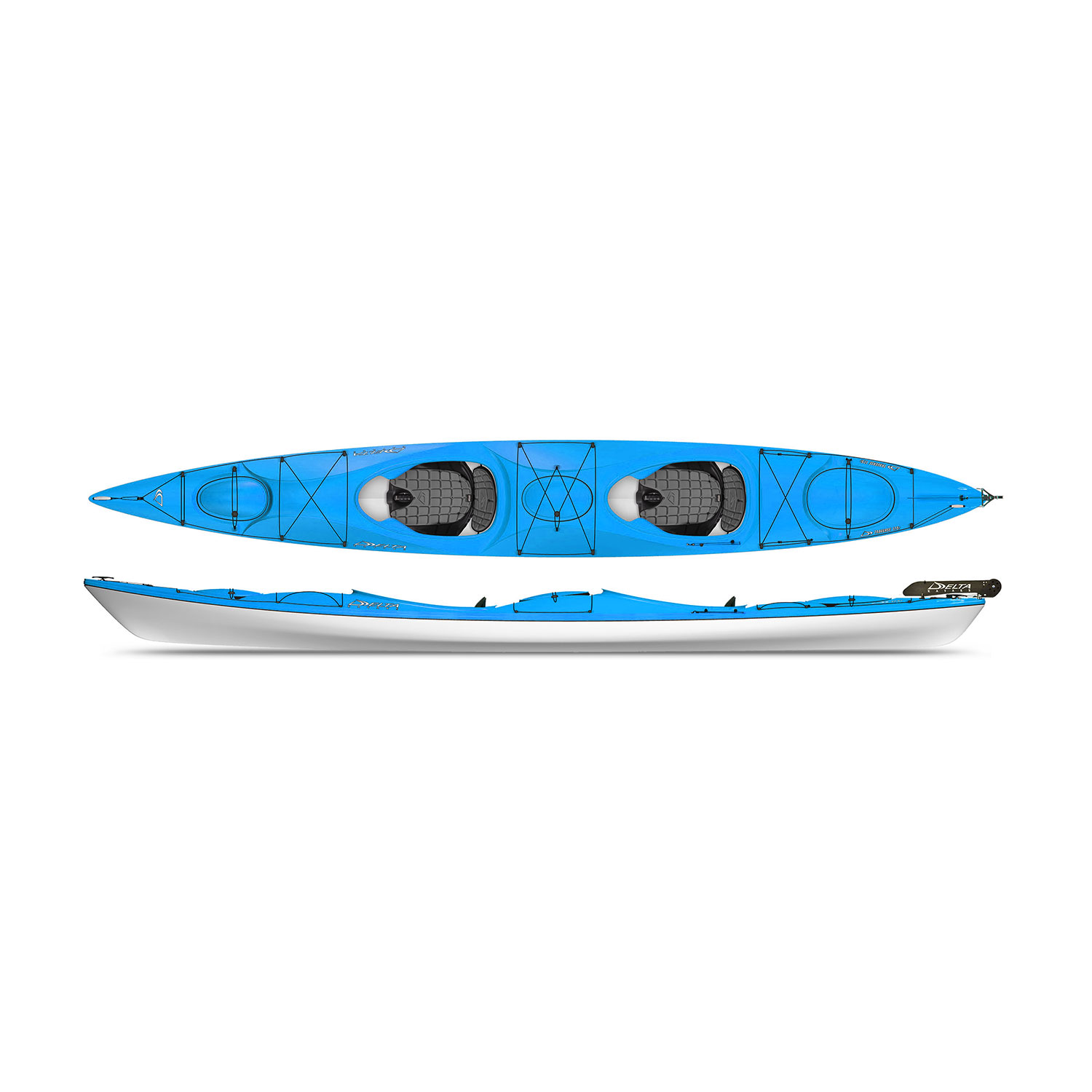 The Delta Traverse 17.5 Tandem Kayak | Clavey Paddlesports