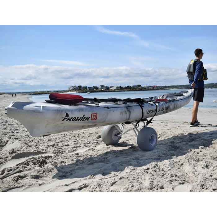 Malone Clipper™TRX Deluxe Kayak/Canoe Cart with Balloon Beach Wheels