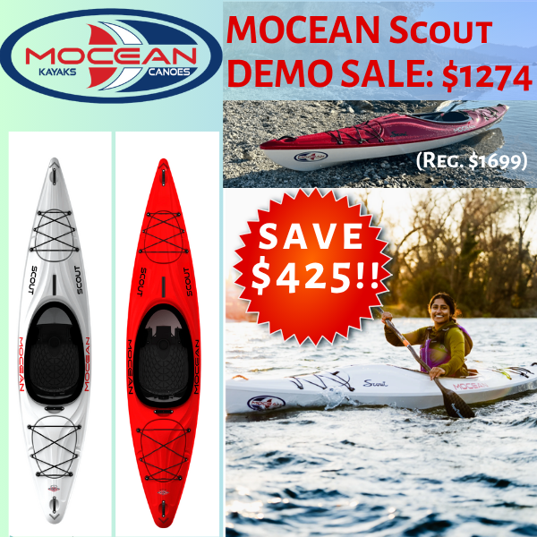 Mocean Scout 12' Kayak - Demo Model SALE THUMBNAIL