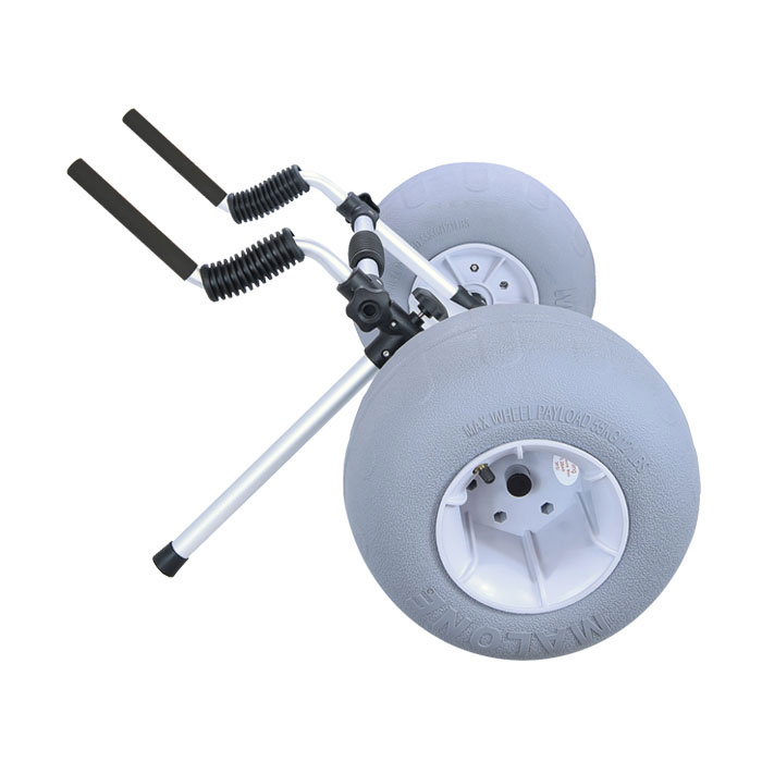 Malone Xpress™TRX-S Scupper Kayak Cart - Balloon Beach Wheels | Clavey Paddlesports Malone Balloon Beach Wheels For Clipper Express
