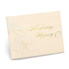 GUEST BOOK, "IN LOVING MEMORY", IVORY THUMBNAIL