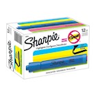 HIGHLIGHTERS, SHARPIE, TANK, CHISEL TIP, BLUE, 12/CT THUMBNAIL