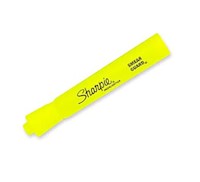 HIGHLIGHTERS, SHARPIE, TANK, CHISEL TIP, YELLOW, 12/CT MAIN