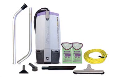 Vacuum, Backpack, 10 Qt., SuperCoach Pro, w/Kit 101539 LARGE