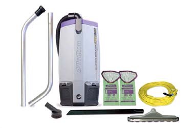 Vacuum,  Backpack, 10 Qt., SuperCoach Pro, w/Kit 107100 LARGE