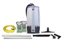 BACKPACK VACUUM, 10 QT, PROTEAM, GREY/PURPLE THUMBNAIL
