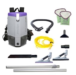 BACKPACK VACUUM, SUPER COACH PRO 6 W/ 107532 KIT LARGE