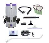 BACKPACK VACUUM, CORDLESS, 6 QT, W/ MULTISURFACE TELESCOPING WAND TOOL KIT, GOFREE FLEX PRO II, 12AH THUMBNAIL