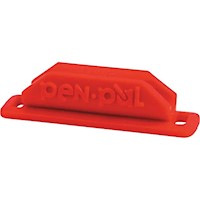 PENCIL HOLDER, RUBBER, PEN PAL, RANDOMIZED COLOR MAIN
