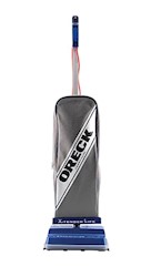 VACUUM, UPRIGHT, ORECK XL, BLUE/GREY LARGE