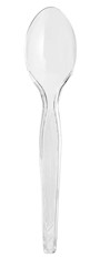 SPOONS, PLASTIC, DIXIE, HEAVY-WEIGHT, CLEAR, 1000/CT LARGE