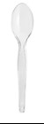 SPOONS, PLASTIC, DIXIE, HEAVY-WEIGHT, CLEAR, 1000/CT THUMBNAIL