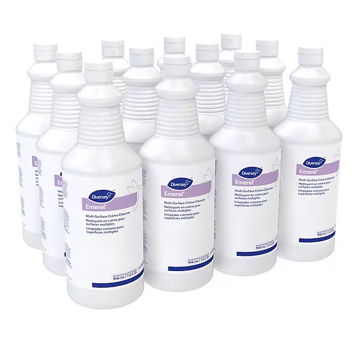 ALL PURPOSE CLEANER, DIVERSEY EMEREL, CREAM, FRESH SCENT, 32 OZ, 12/CT THUMBNAIL