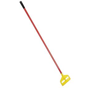HANDLE, RED COLOR, WET MOP, RUBBERMAID INVADER SIDE-GATE, FIBERGLASS, 60" LARGE