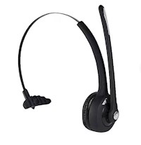 HEADSET, WIRELESS, NOISE CANCELLING, MICROPHONE, BLUETOOTH, OVER THE HEAD, BLACK MAIN