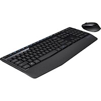 KEYBOARD & MOUSE COMBO, WIRELESS, LOGITECH MK345, BLACK MAIN
