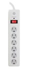 SURGE PROTECTOR, GE 6, OUTLET, 10' CORD THUMBNAIL