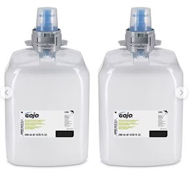 HAIR & BODY SOAP, GOJO, CONDITIONING, CITRUS GINGER SCENT, REFILL, FMX-20, 2000 ML, 2/CT LARGE