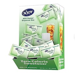 SWEETENER, STEVIA, N'JOY, ARTIFICIAL, 400/CT LARGE