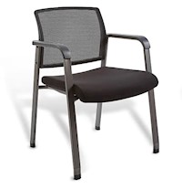 CHAIR, FABRIC, BLACK, 275 LB CAPACITY MAIN