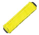 FLAT MOP HEAD, MICROFIBER, SMARTCOLOR, 15", YELLOW, 5/PK,  (For 812904 & 812874 frames) THUMBNAIL