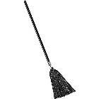 LOBBY BROOM, RUBBERMAID, BLACK, 37-1/2" HANDLE, 7" HEAD THUMBNAIL