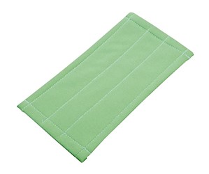 CLEANING PADS, MICROFIBER, UNGER, GREEN, 8" LARGE