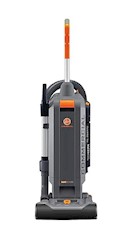 VACUUM, HOOVER, HUSHTONE, 4.5 QT, GREY/ORANGE LARGE