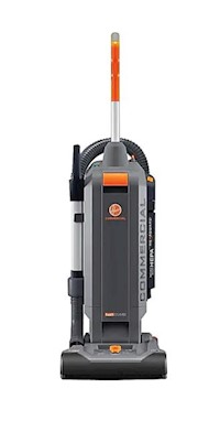 VACUUM, HOOVER, HUSHTONE, 4.5 QT, GREY/ORANGE MAIN